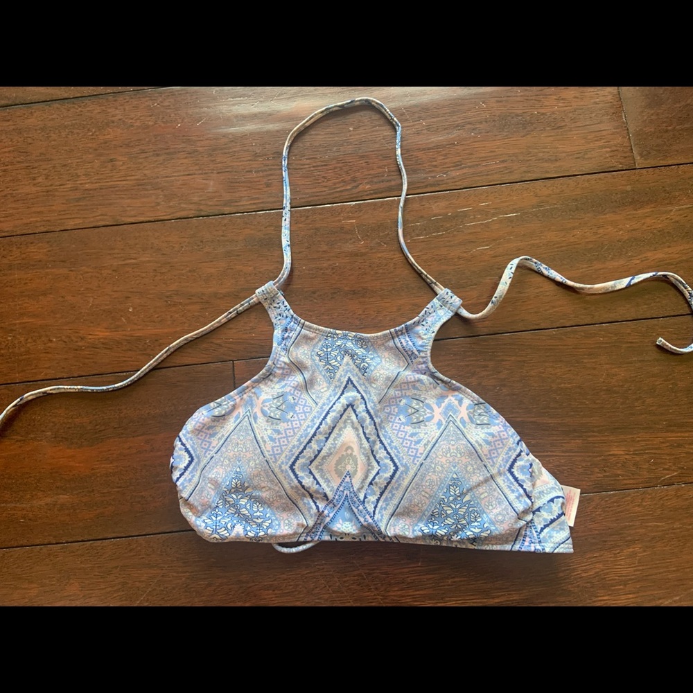 High neck bikini top (target)